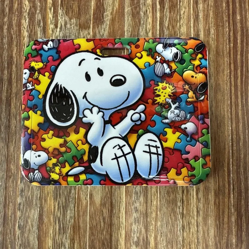 Snoopy Badge ID Holder